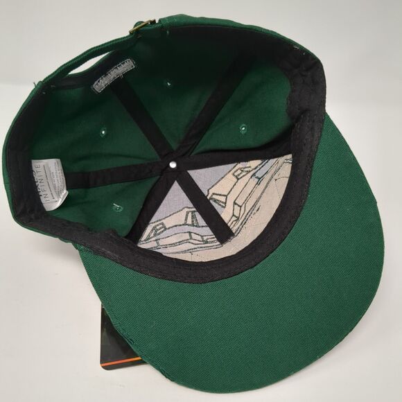 Halo Infinite Slideback Hat Green One Size Adjustable 6 Panel W/Tags - Picture 6 of 9